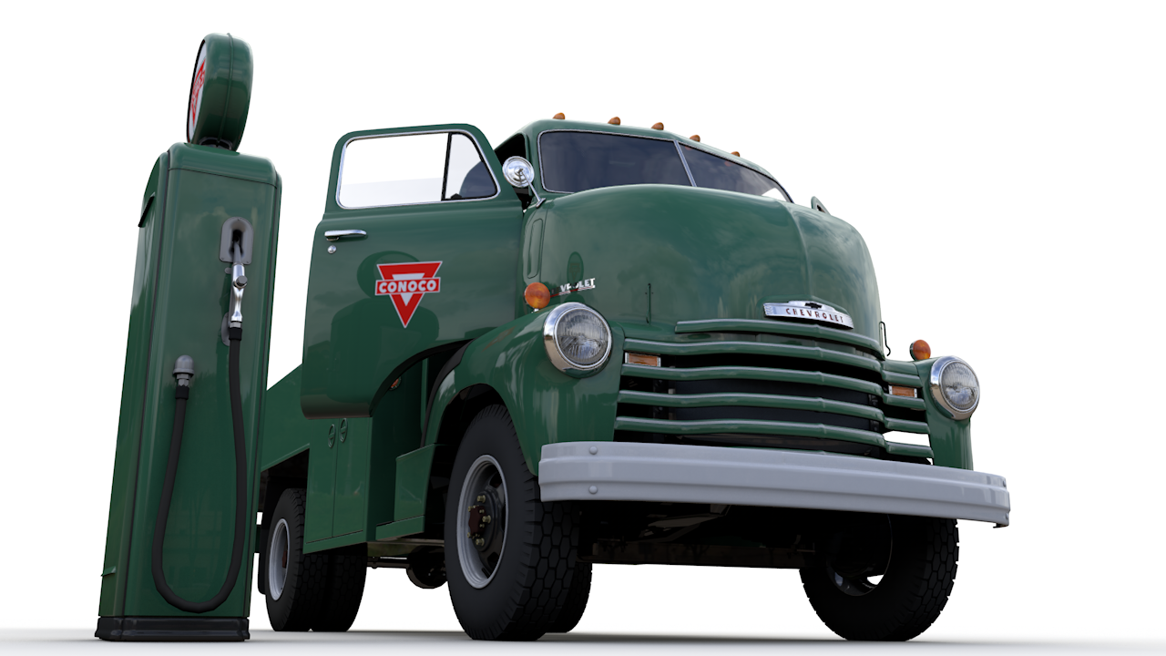 CHEVY 6400 FUEL TRUCK 1949