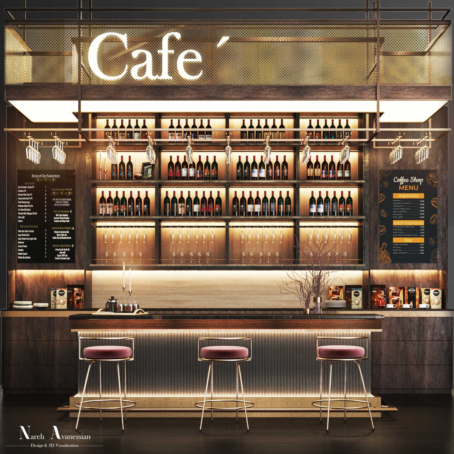 Cafe Designing
