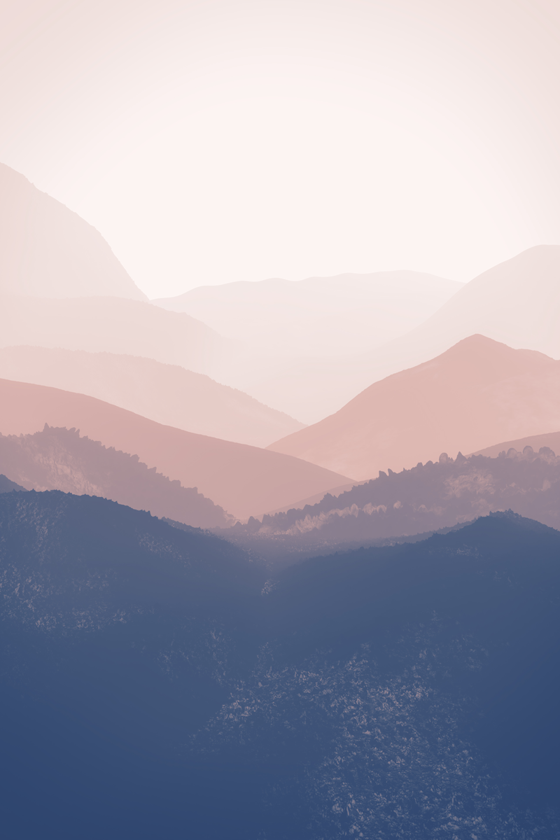 Mist Mountains Landscape