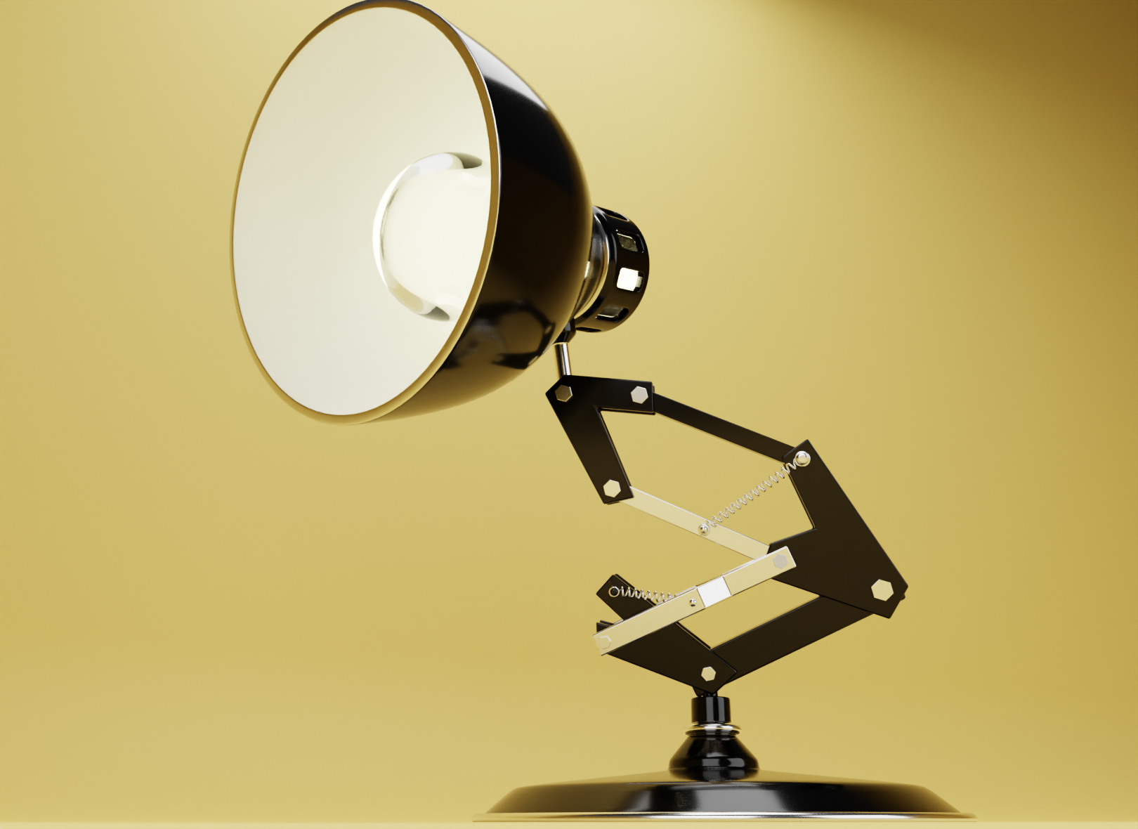 Pixar Lamp Low-poly 3D model