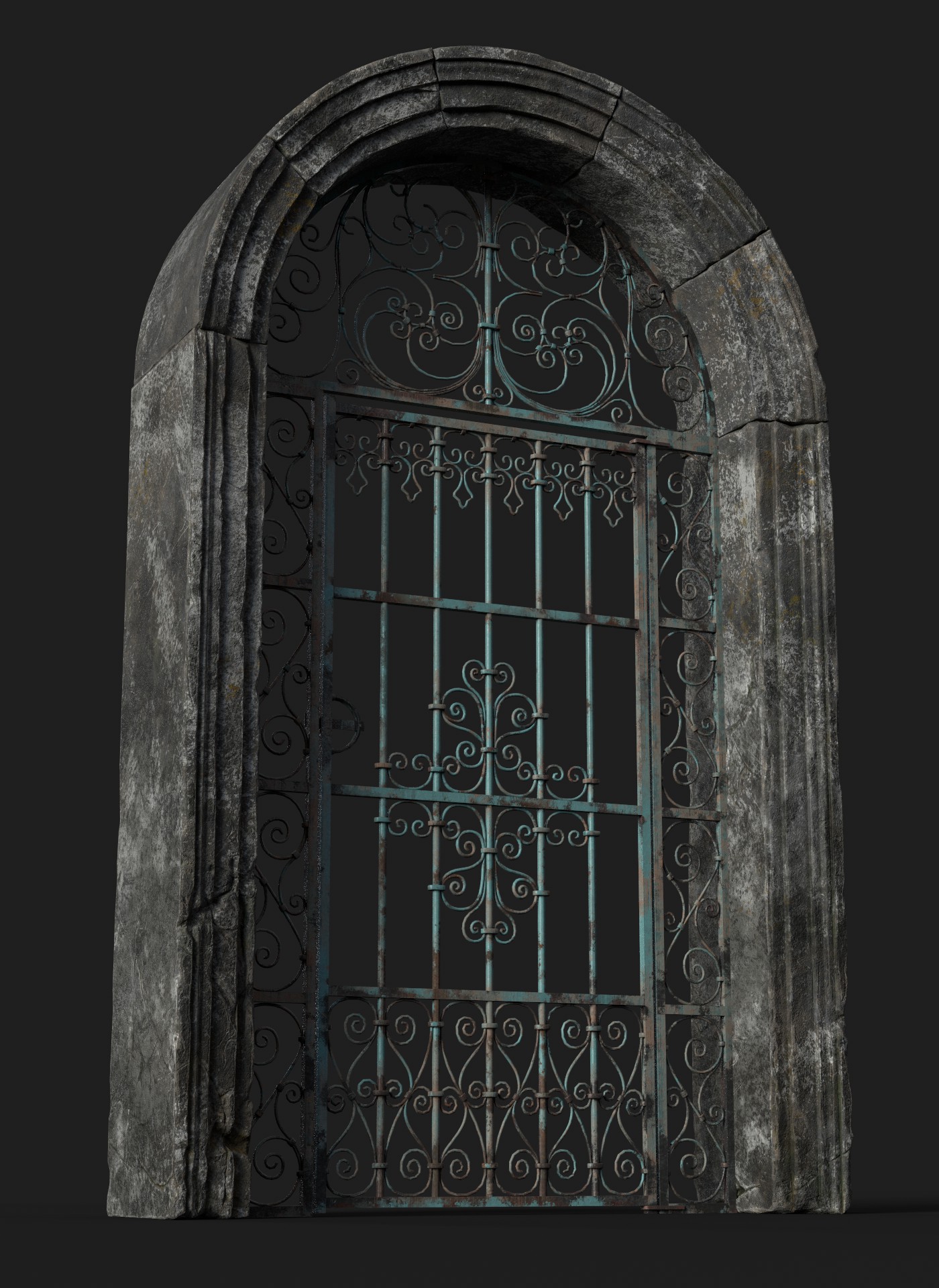 Old Forged gate