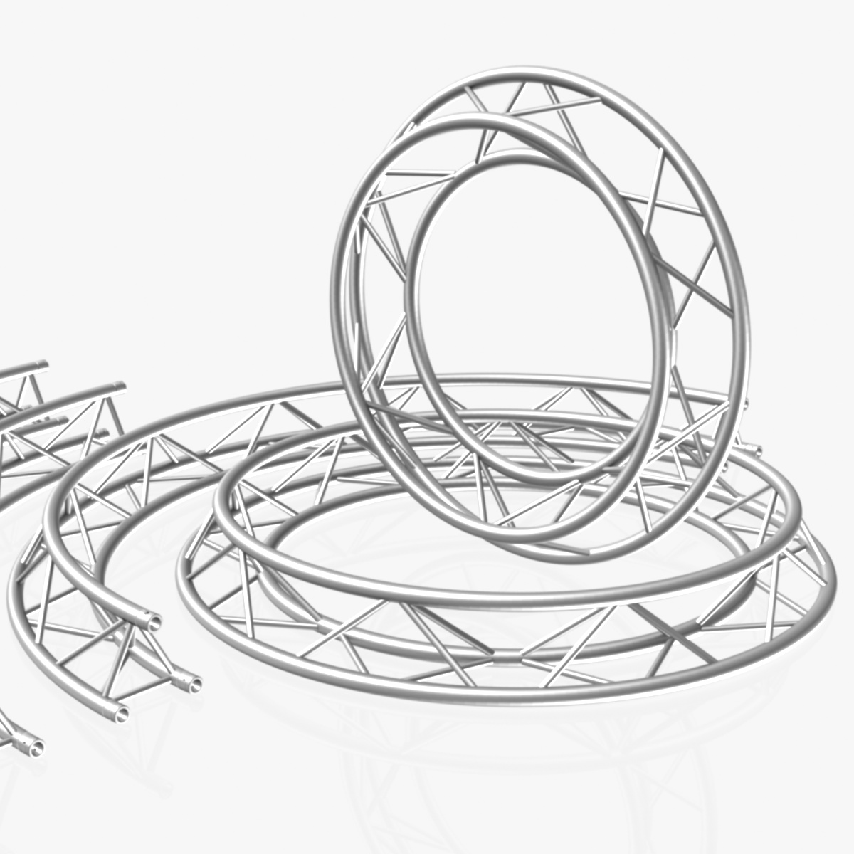 Circle Triangular Truss Modular Collection (10 Modular Pieces)