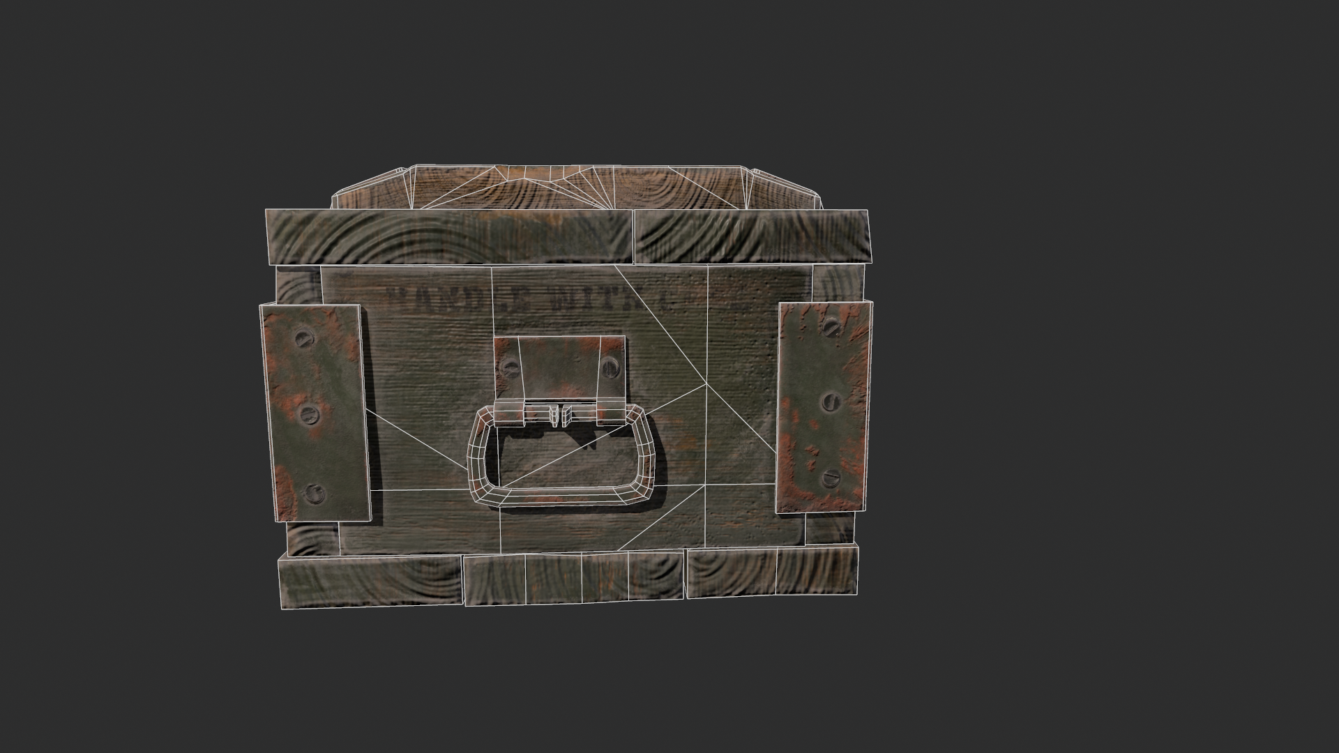 Military Wooden Box