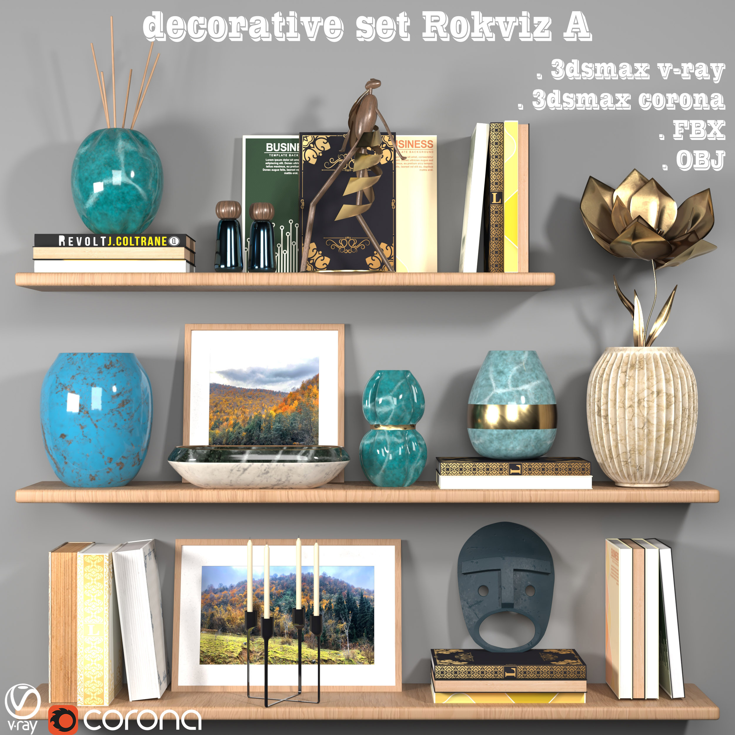 decorative set Rokviz A