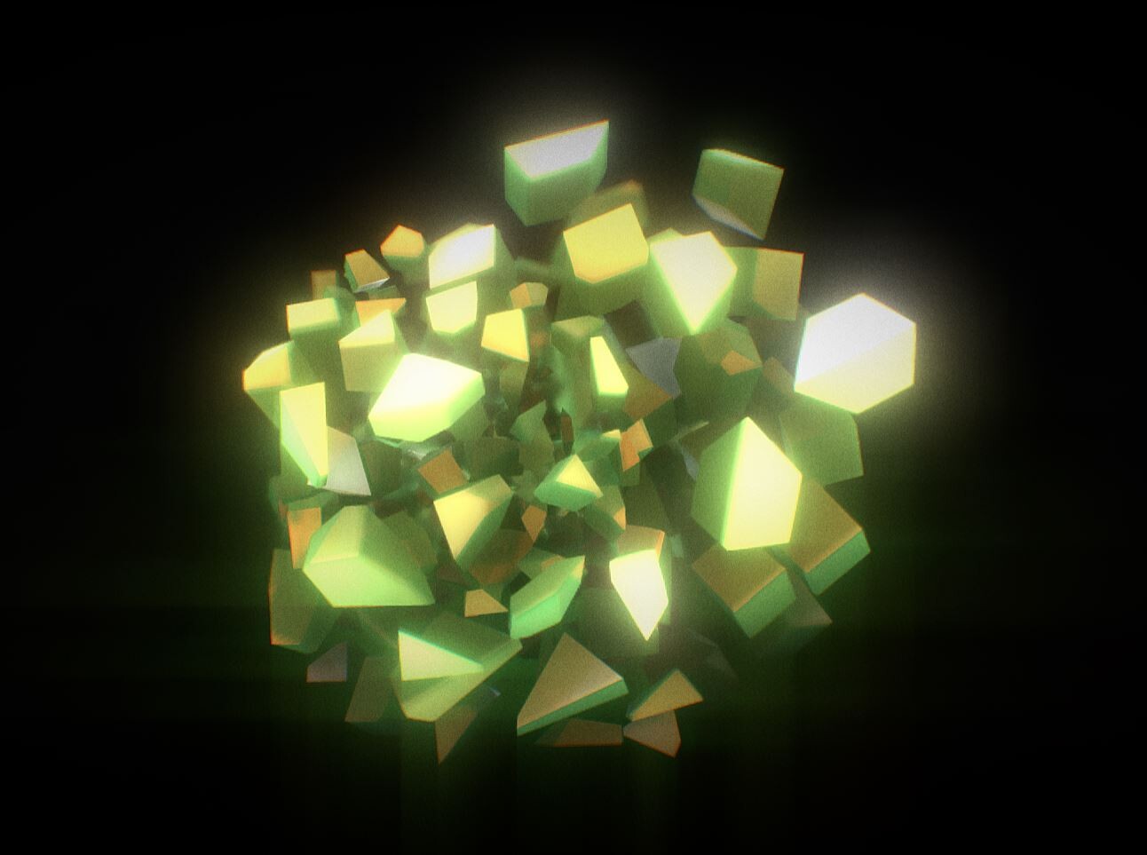 Placeholder-Cube-Green (Blender-2.93)  rigid-body animation