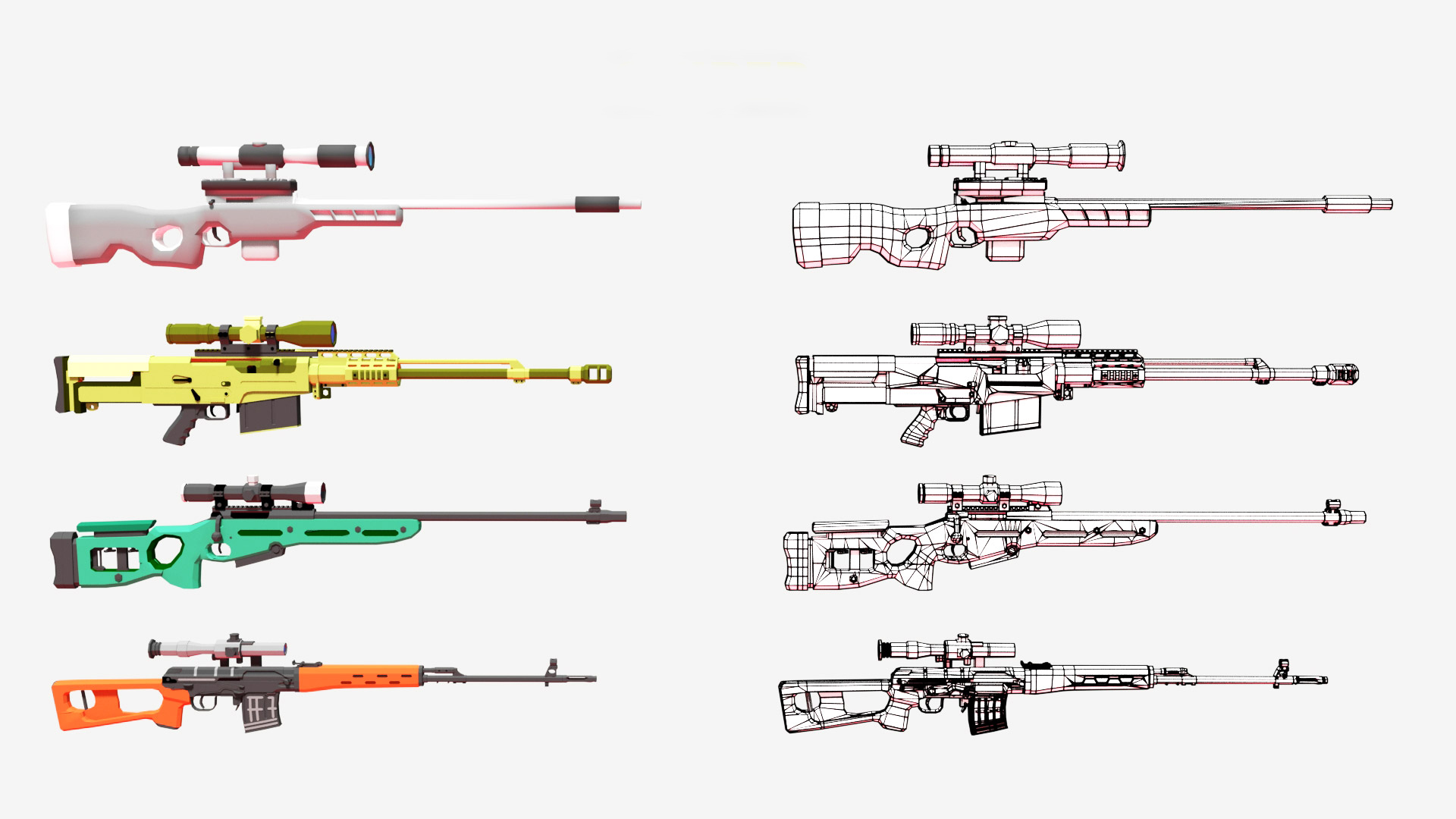 Weapons Asset Pack