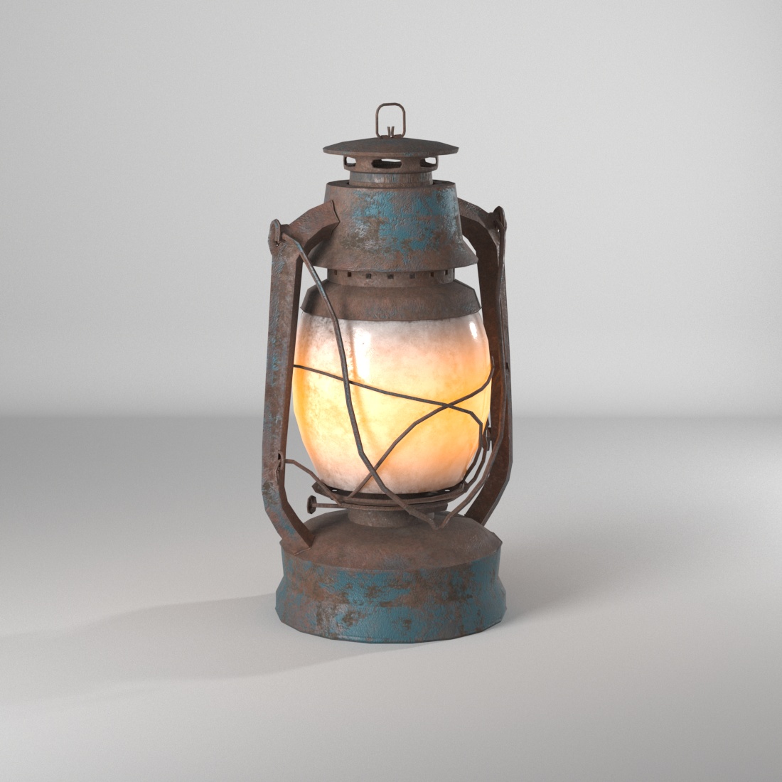 rusty lantern