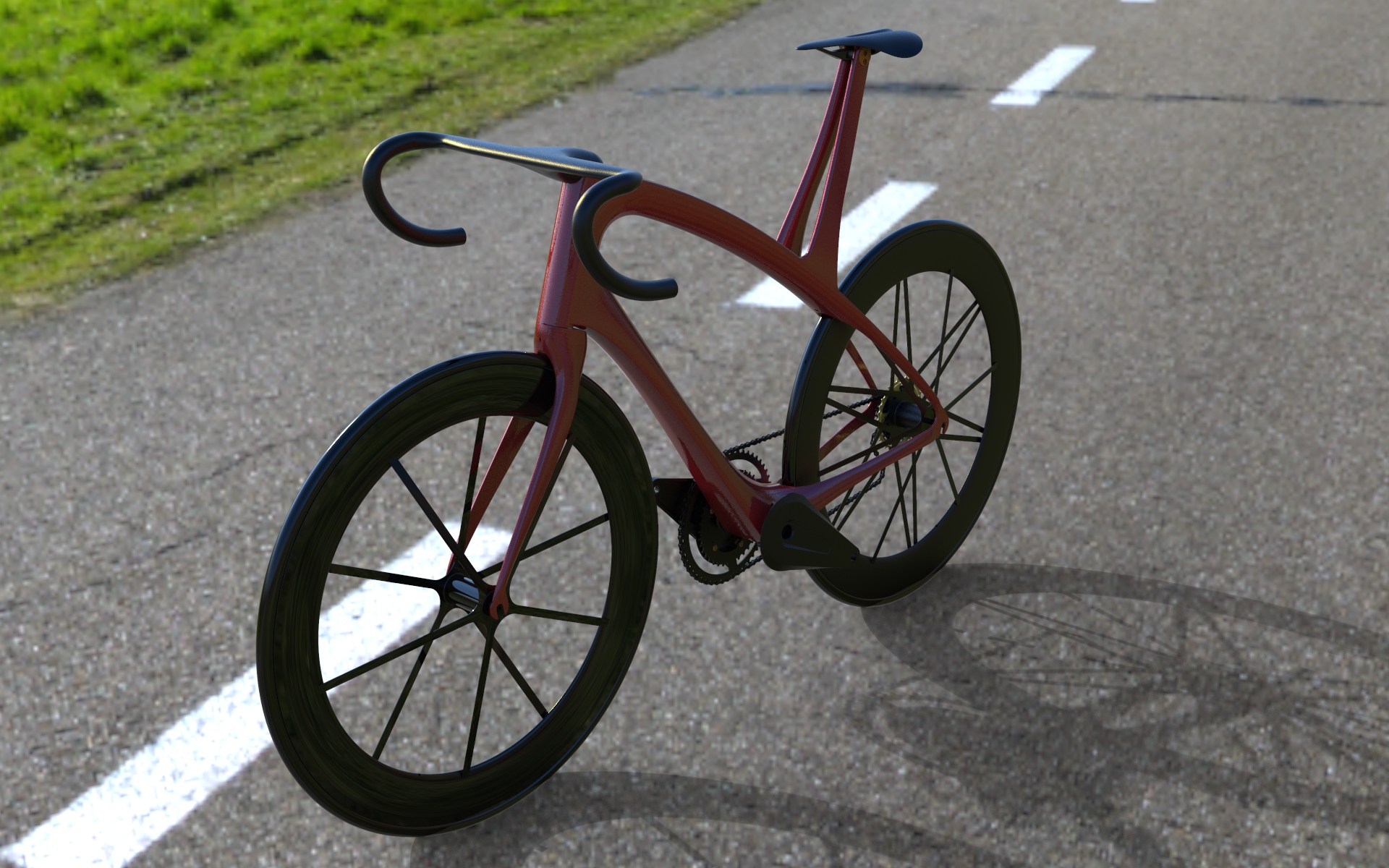 Bicycle Concept 3D model