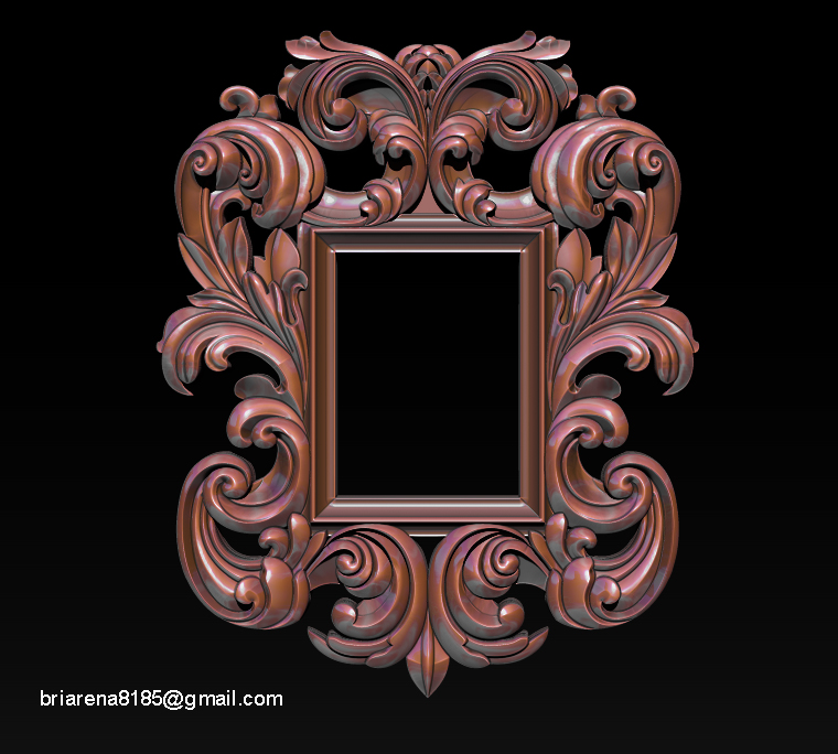 Collection Mirrors classical carved frame