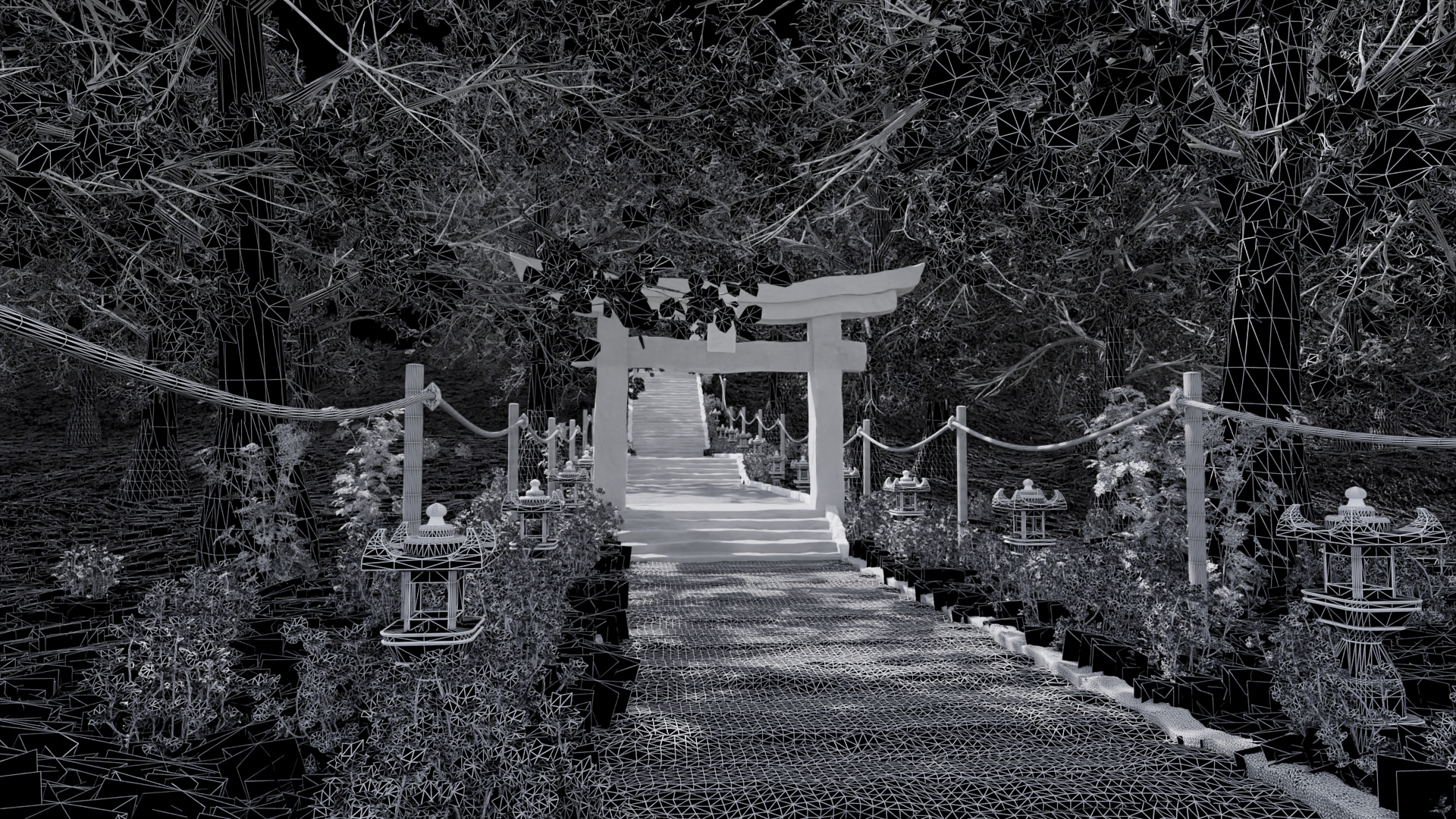 Path to Shrine Scene