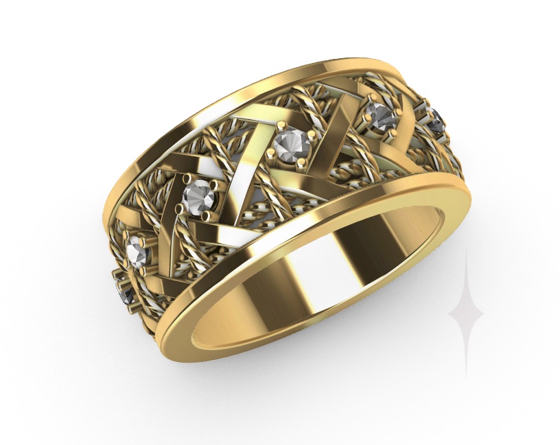 Ring cartier style
