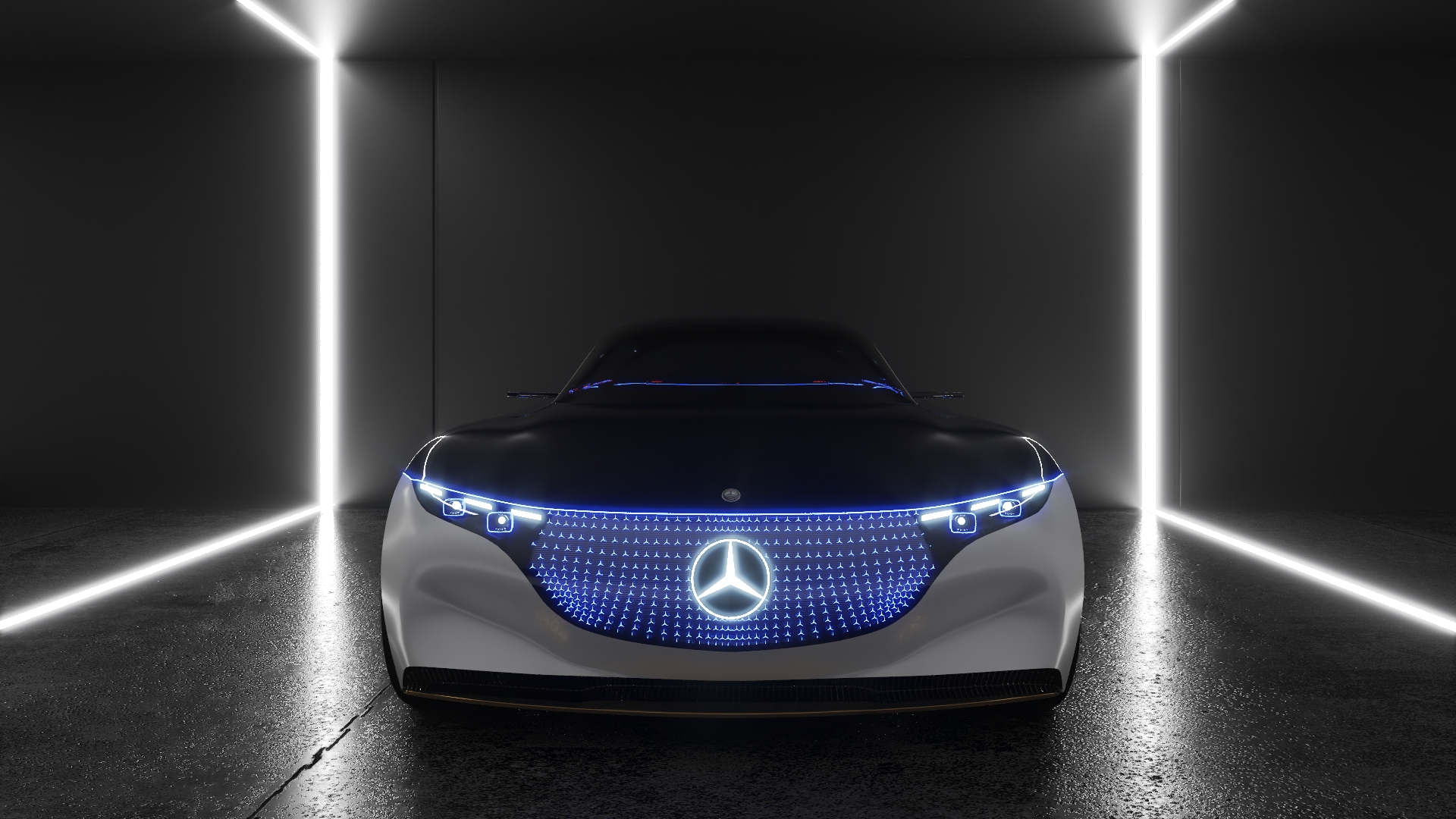Mercedes Benz EQS Concept PBR
