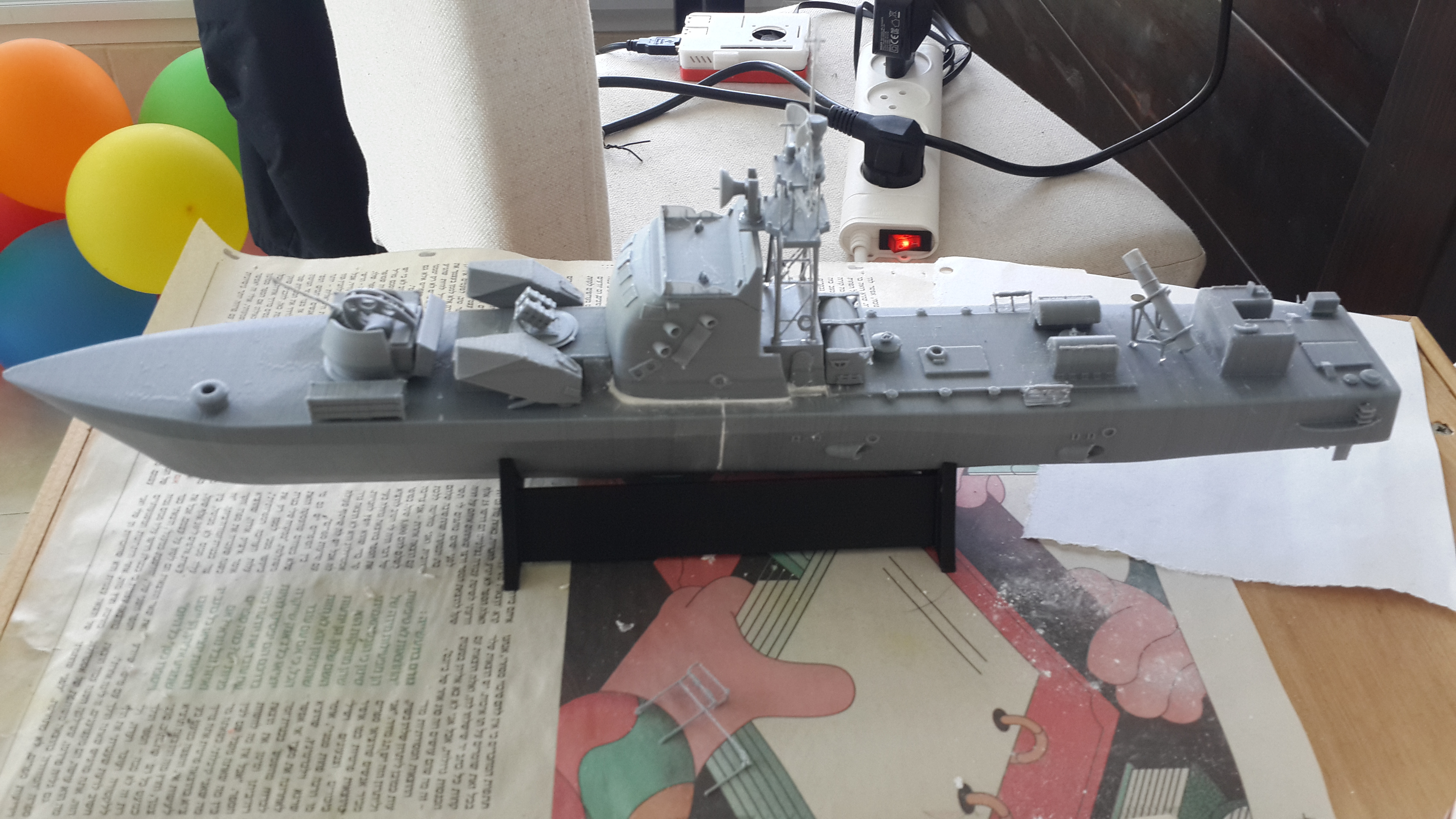 Iranian Missile Warship 3D Print