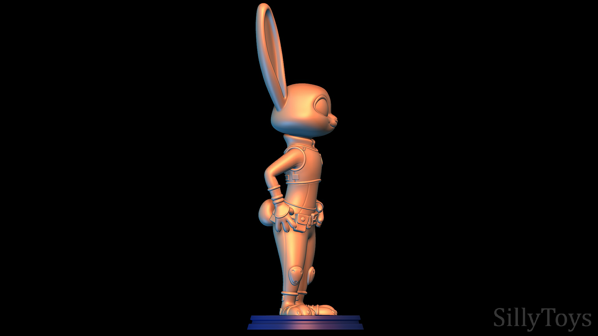 Judy Hopps - Zootopia 3D print model