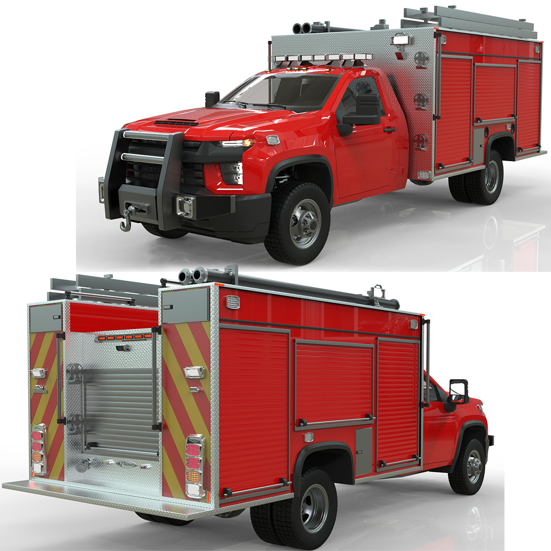 Silverado 3500 HD firetruck crewcab  and singlecab 2021