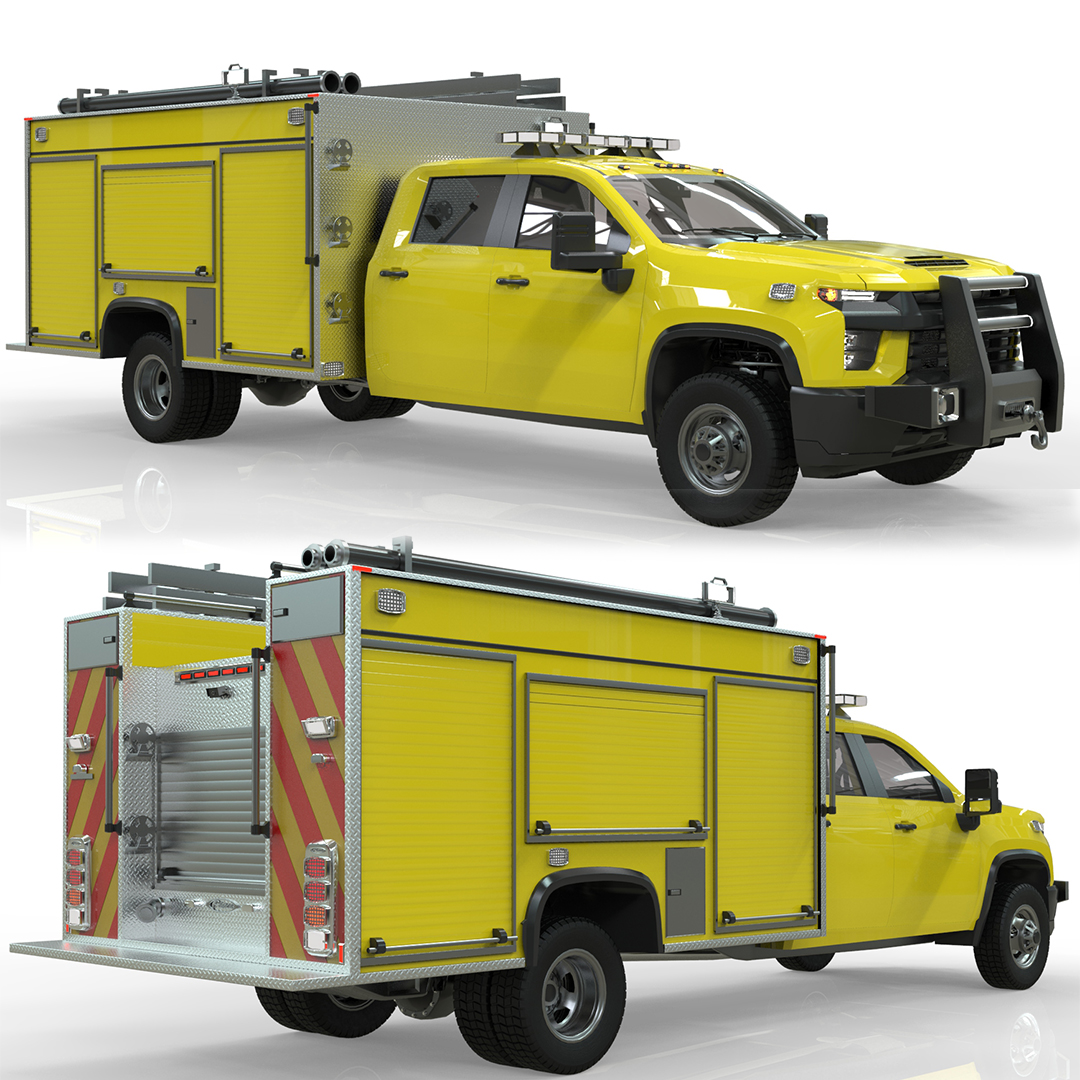 Silverado 3500 HD firetruck crewcab  and singlecab 2021
