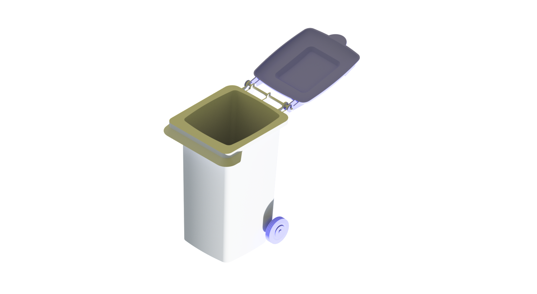 Toy trash can and pen holder 3d printer model 3D print model