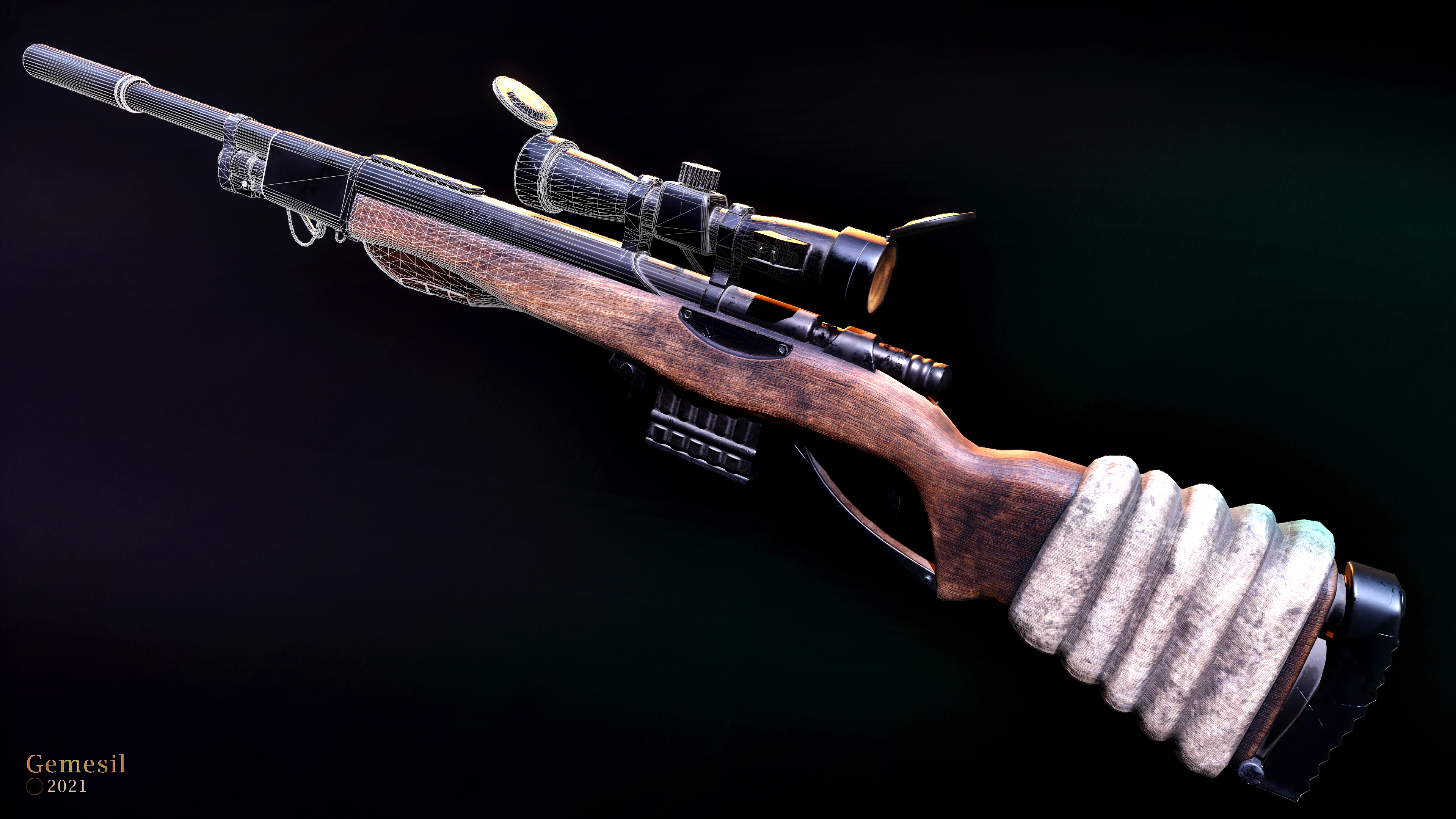 "Outrider" Bolt Action Rifle
