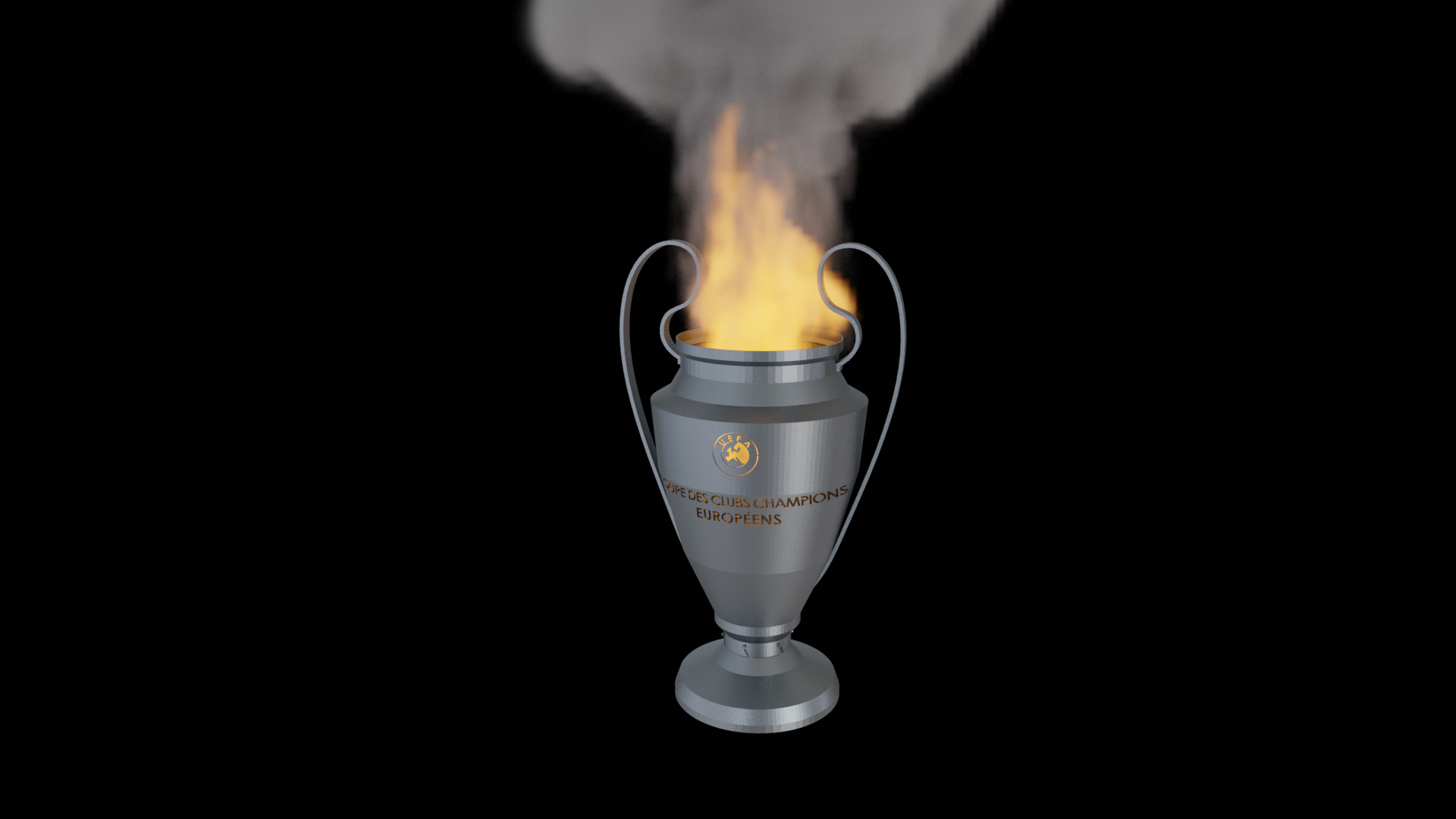 UEFA Champions League - Trophy Fire-pit
