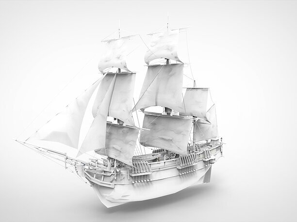 Sailing 3d model Printing
