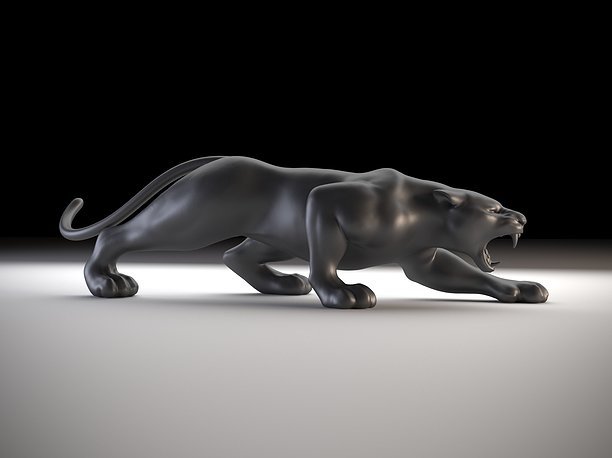 3D print model Puma Sculpt