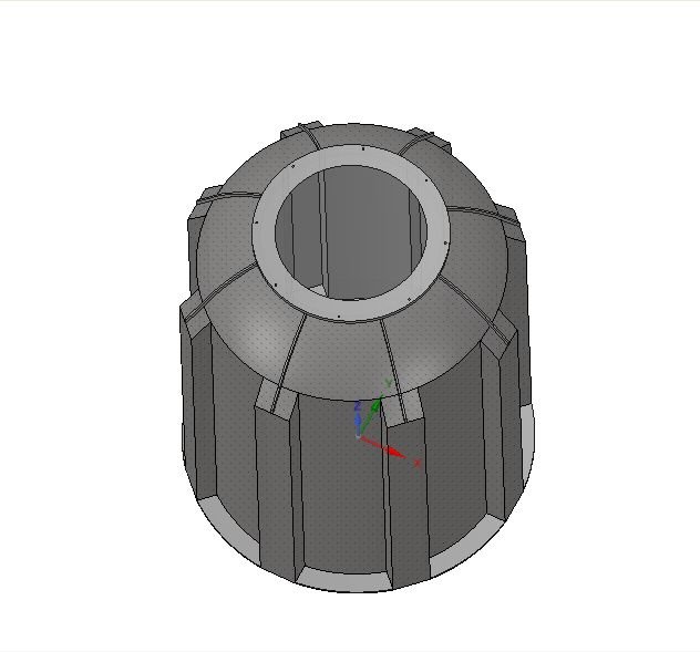 Model project of vessel tank capacities of tanks of septic tanks of liquids and other environments for manufacturing and 3d printing