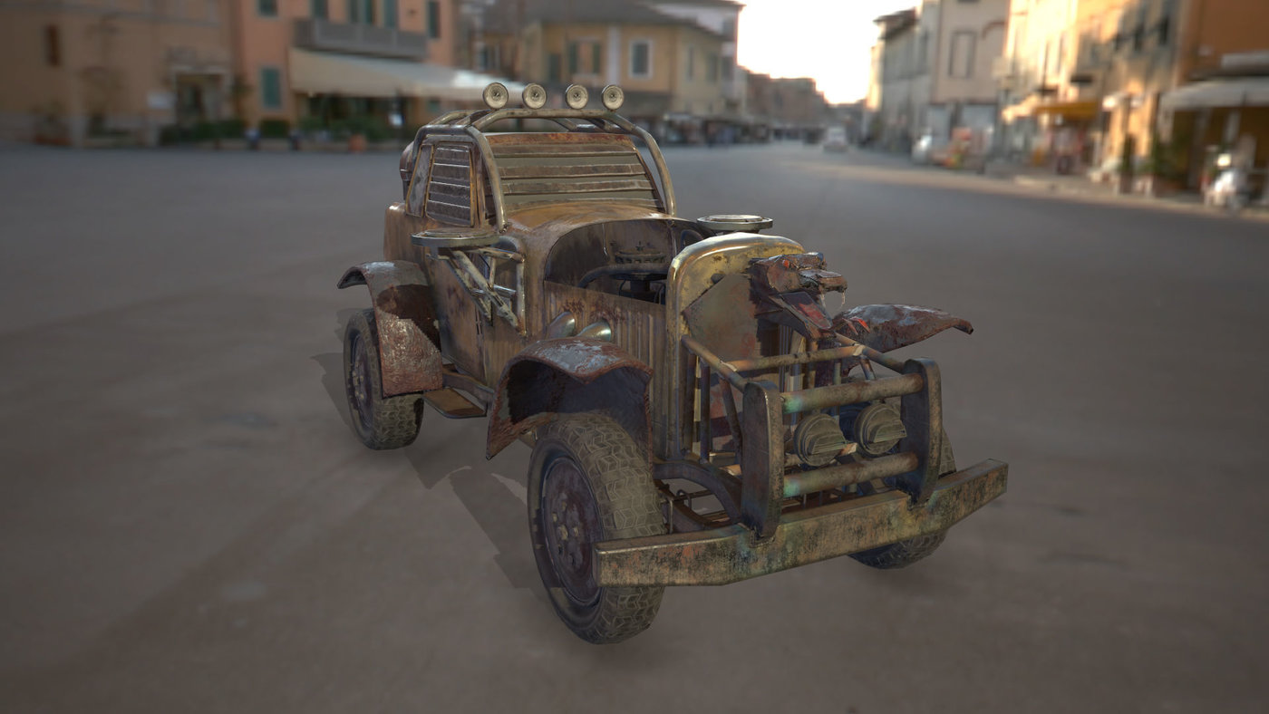 The Aspid battle car
