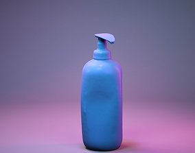 Hand Wash Bottle 3d Model Free Download