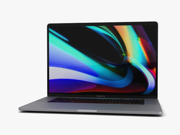 3D model Apple MacBook Pro 16 inch Space Gray