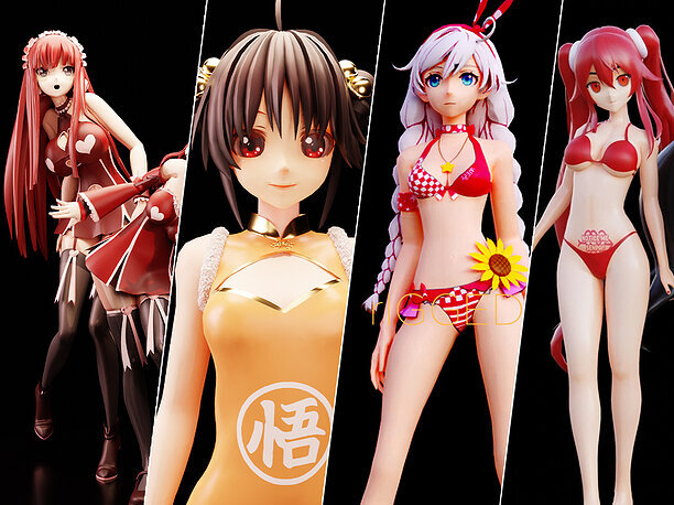 Anime Girls 3D