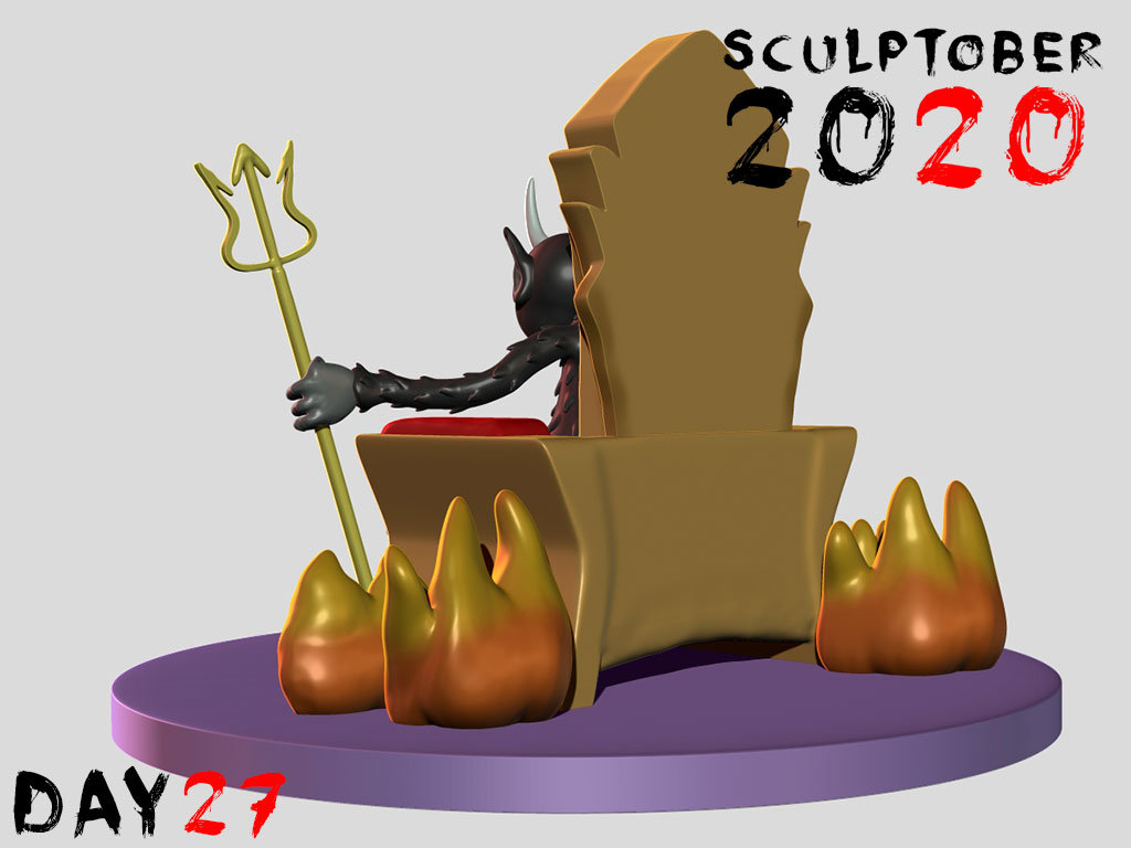 Sculptober Day 27 Mischief