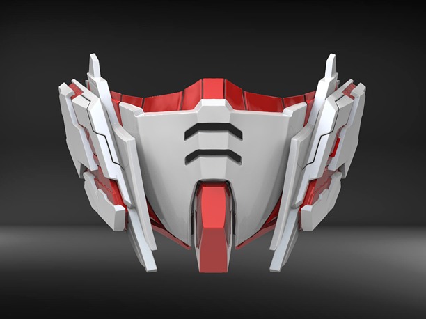 Unicorn Custom Mask Fan Art 3D printable model