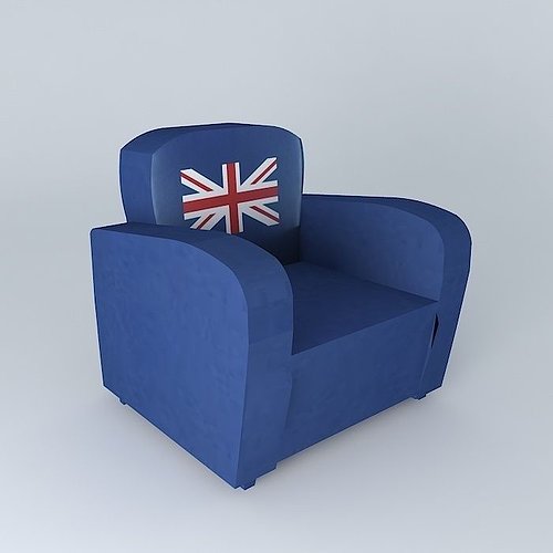 armchair-blue-leather-look-britain-child