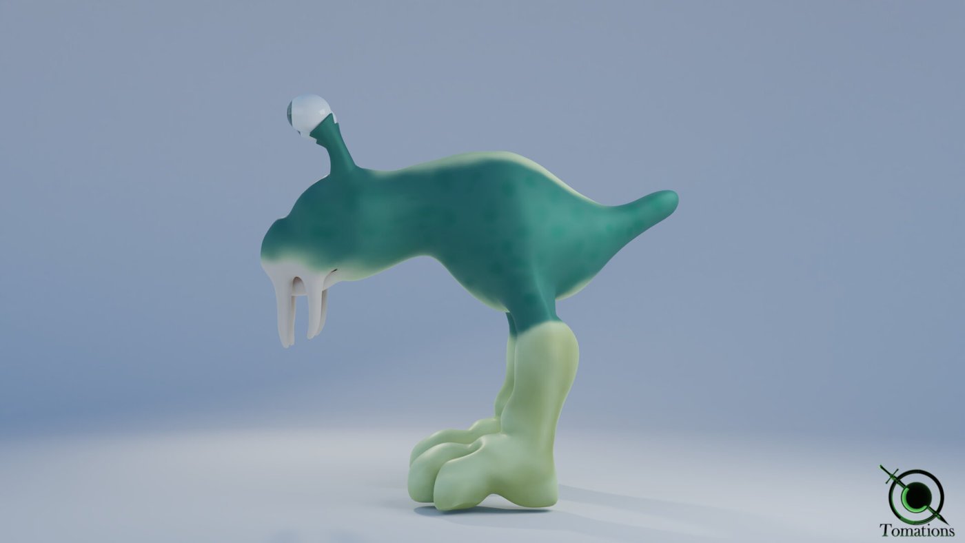 Creature modeling - Sloop 