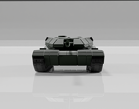 tank b20m 3D asset