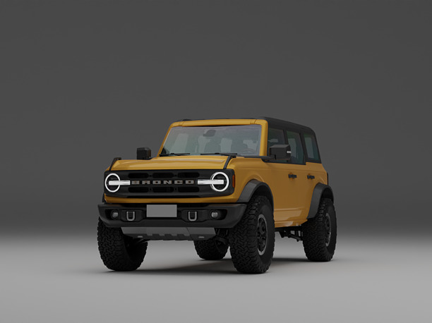 Ford Bronco 2020 3D model