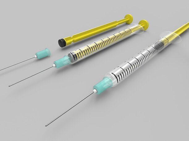 3D model Syringe 5 ml - M1