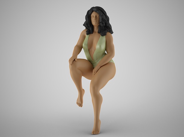 3D printable model Woman Who Reigns