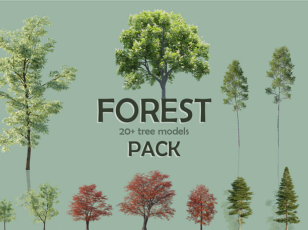 Forest Pack 3D PBR