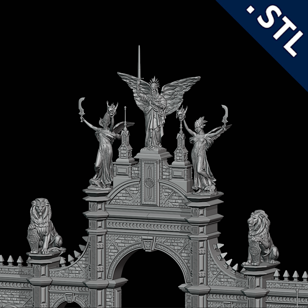 Gate and Wall Modular (3D Printing)