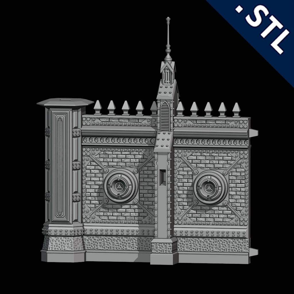 Gate and Wall Modular (3D Printing)