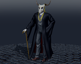 Figure Elias Ainsworth from The Ancient 3D print model 1