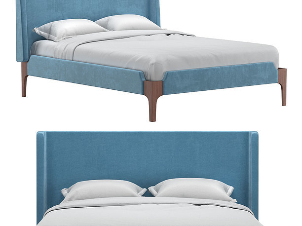 Milan Bed 3D model