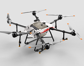 aircraft Agricultural Drone 3d