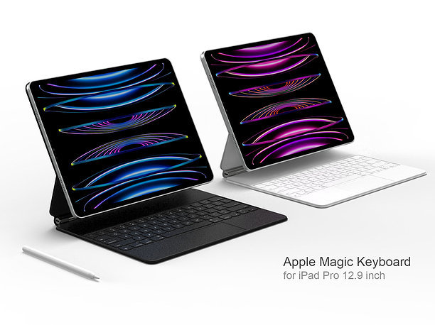 Apple Magic Keyboard for iPad Pro 3D model