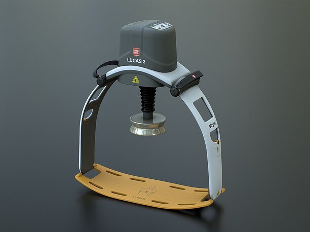 Lucas 3 CPR Machine 3D model