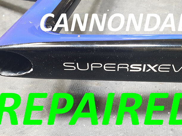 Cannondale Supersix Evo Repair Titanium 3D print model