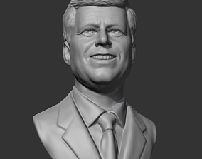 John F Kennedy 3D print model