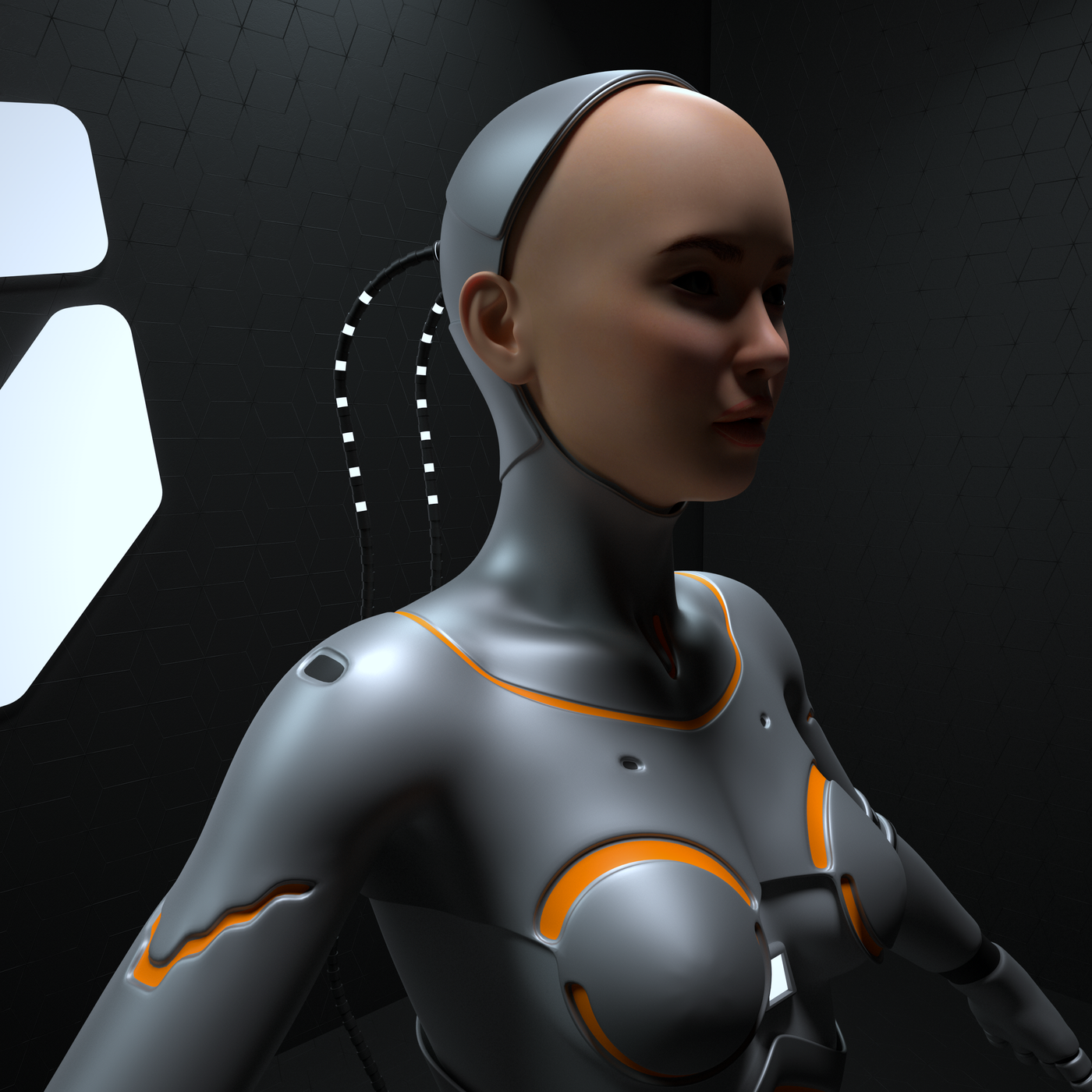 Female Cyborg Sci-Fi 
