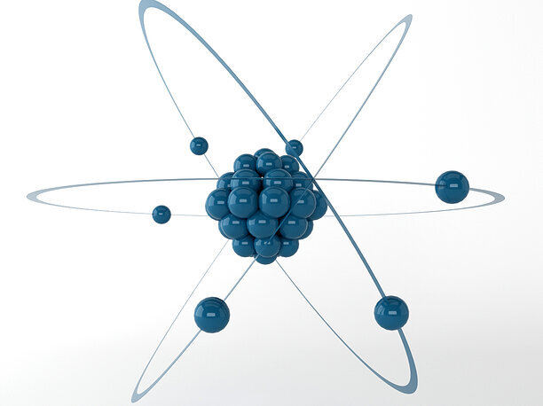illustration Atom 1 3D model